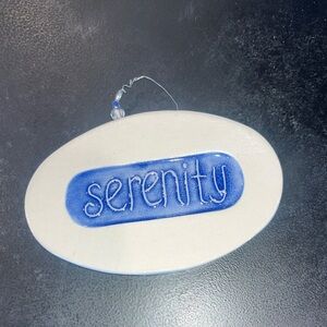 Glazed Resin ‘Serenity’ Plaque